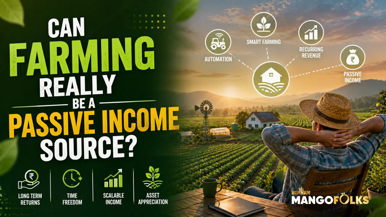 Can Farming Be A Passive Income in India Blog Thumbnail