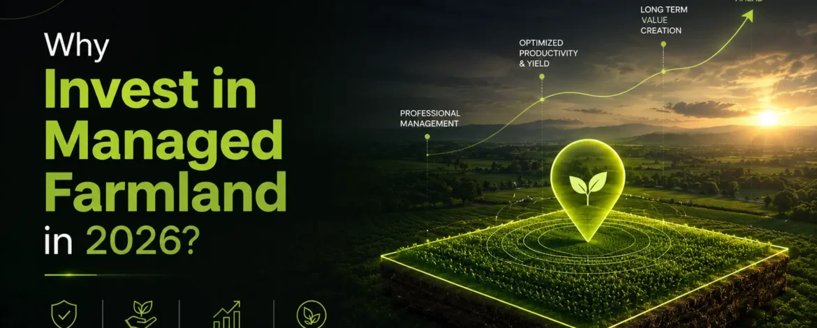 why invest in managed farmland in 2026