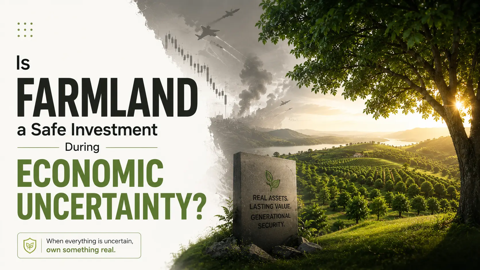 Is farmland a safe investment during economic uncertainty